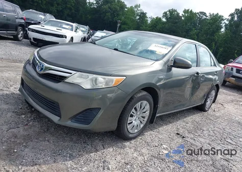 2012 Toyota Camry Hybrid Le из США, поврежденный, VIN 4T1BD1FK5CU025352